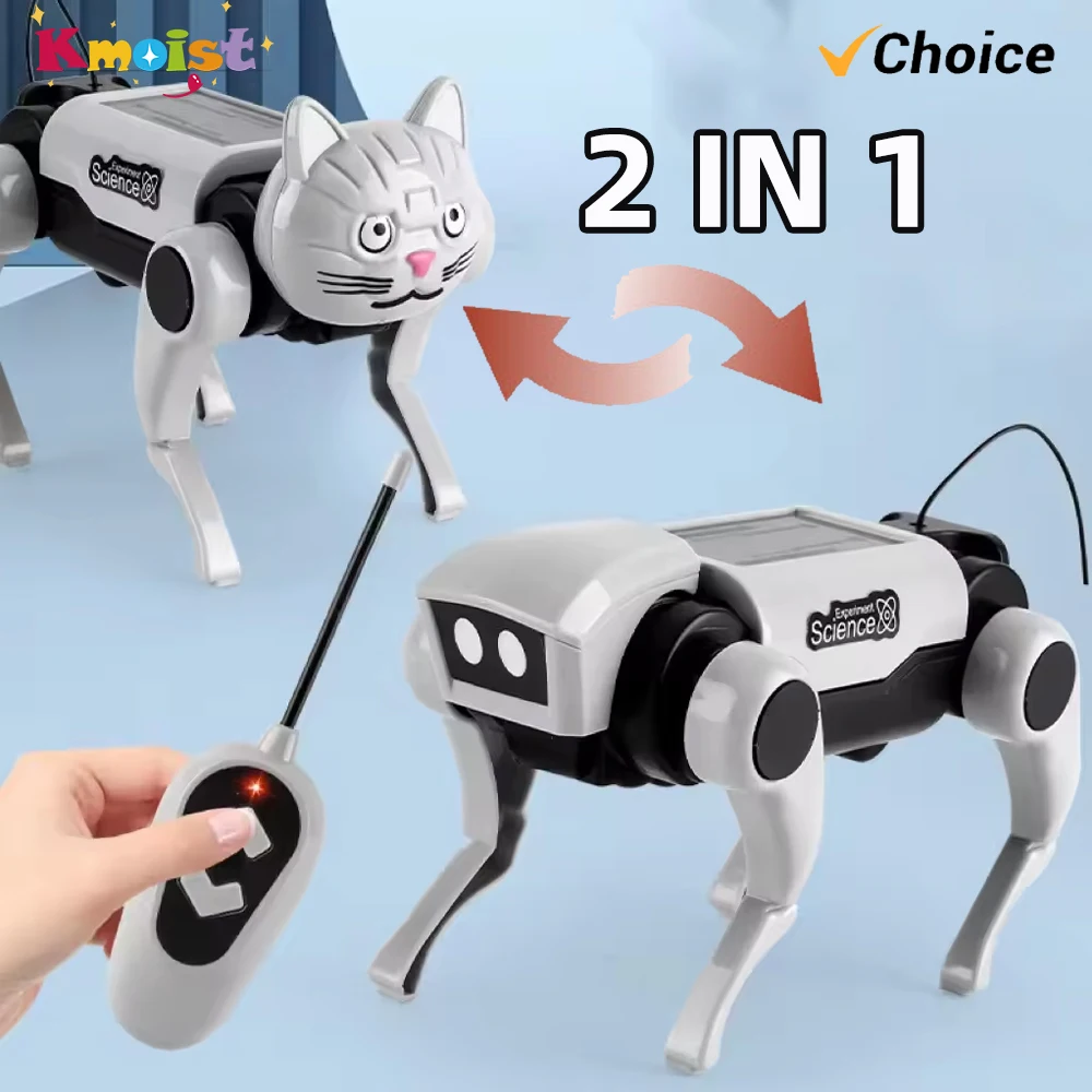 Science Project Robot - Solar Rc Robot Hond Kinderen Speelgoed