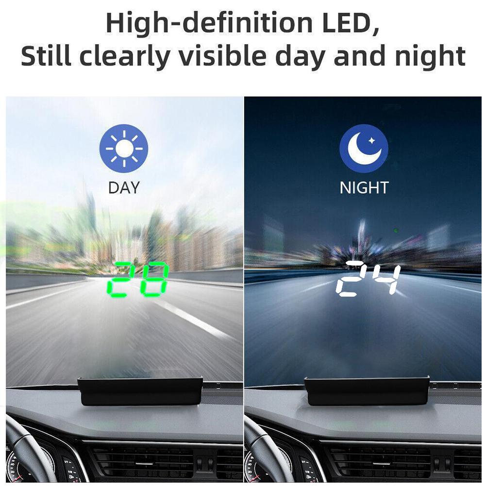 Anemometer Wind Speed - Op de auto gemonteerde Head-Up Display