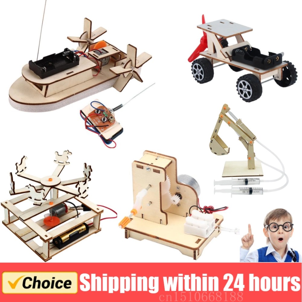 Science Toys Diy - Diy Boat Model Science Speelgoed Kids