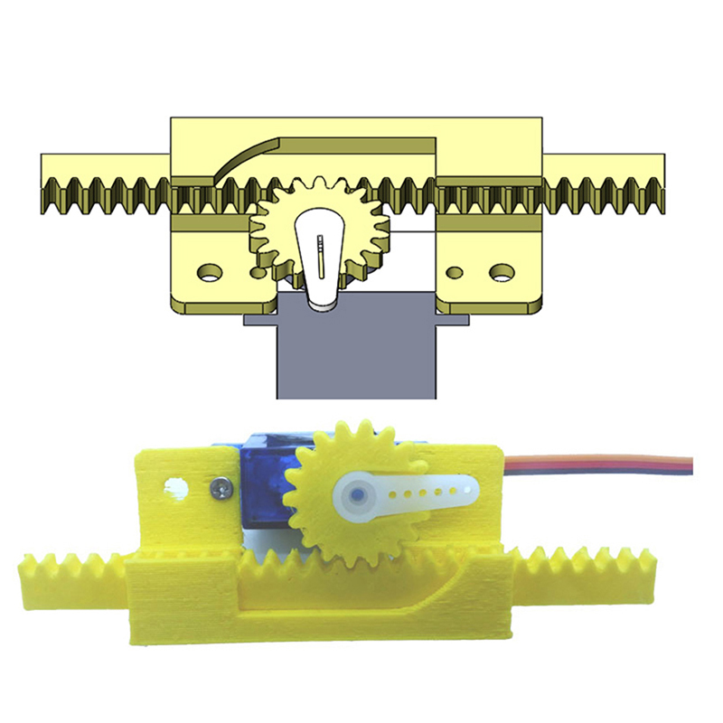 Science Project Robot - Lineaire Servo Robotarm Robotica Onderwijskit Uitvinding