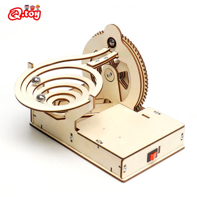Science Toys Diy - Stoomwetenschap Educatieve Kit 3d Houten Marmeren
