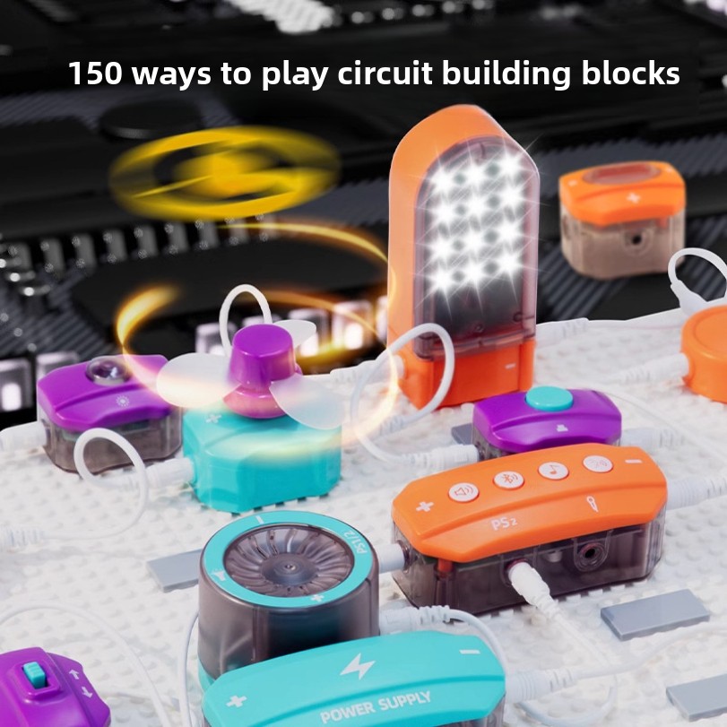 Circuit Experiment Bouwstenen  - Science Toys Diy recensie en prijs
