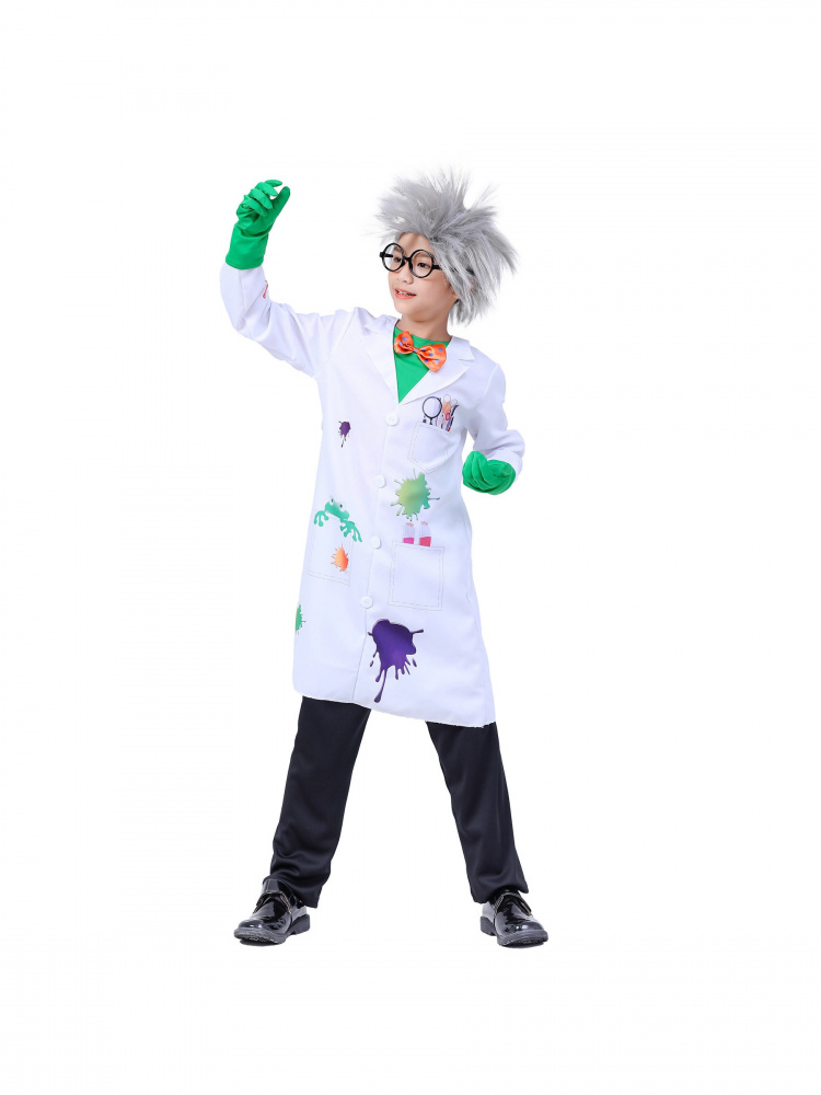 Halloween Crazy Scientist-kost - Science Nursery recensie en prijs