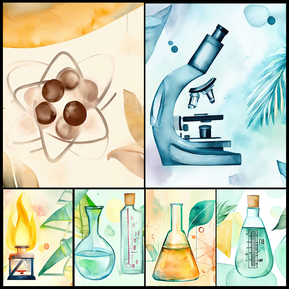 Cartoon Chemie Wetenschap Beke - Science Nursery recensie en prijs