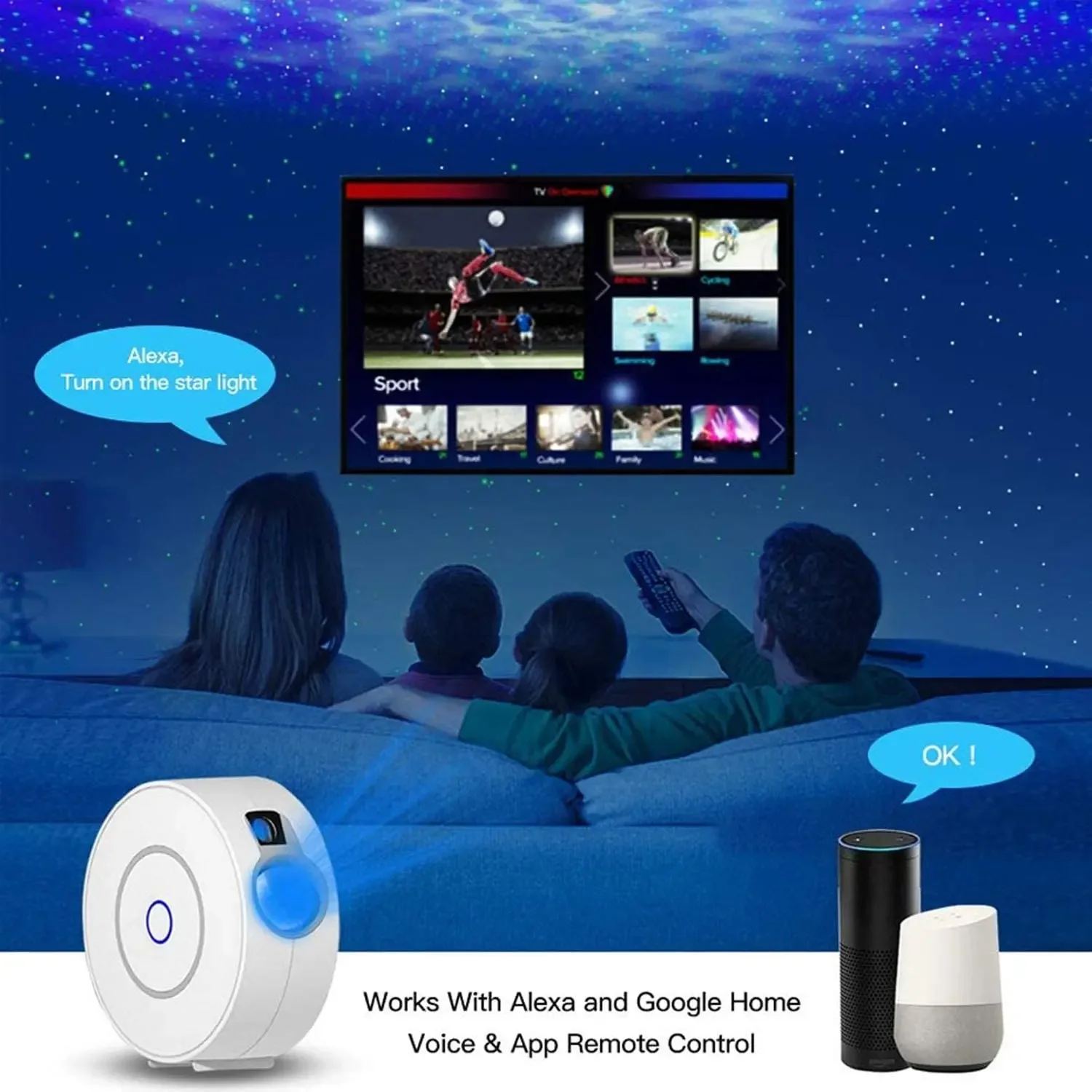 Tuya WiFi Intelligente Aurora  - Planetarium Projector Home recensie en prijs