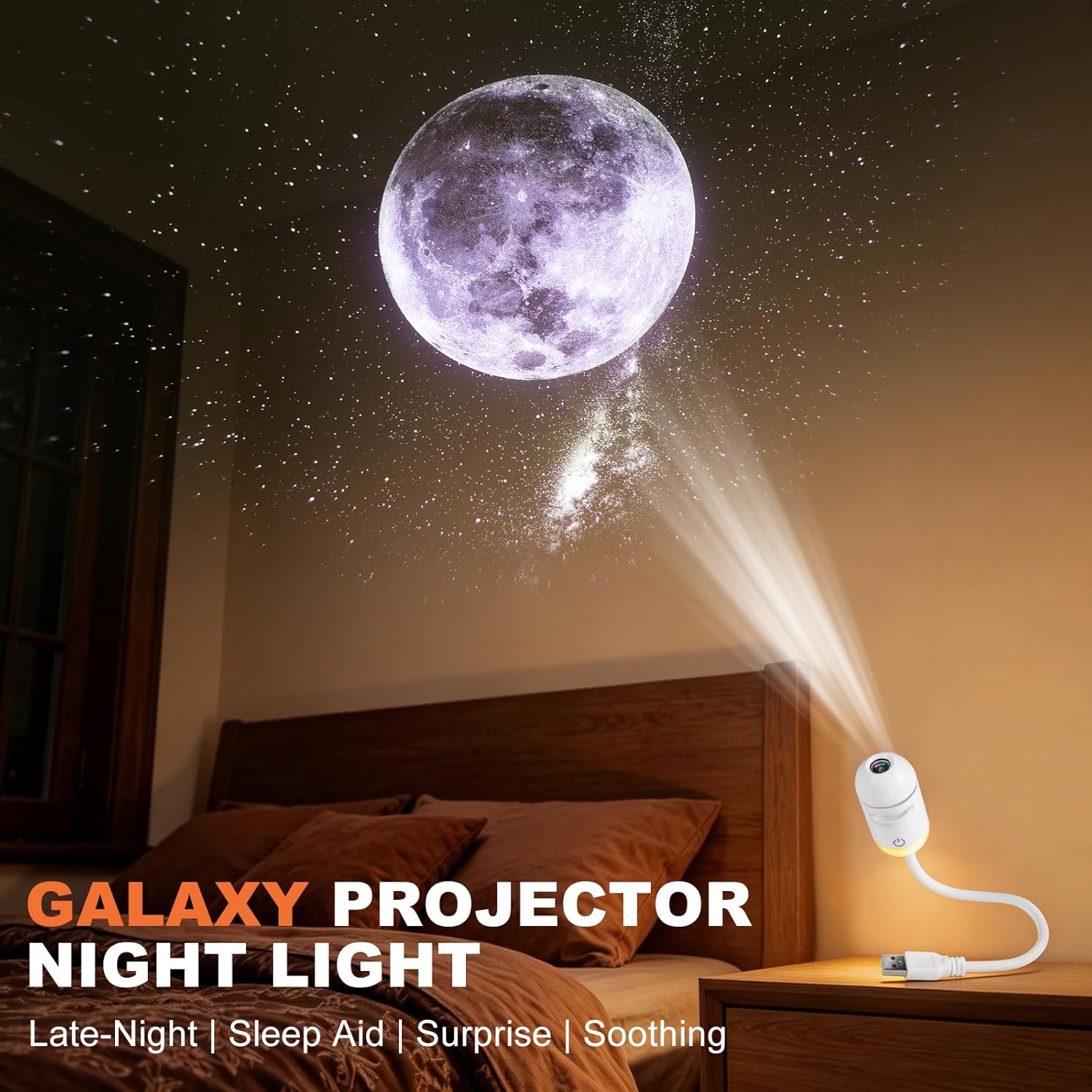 Galaxy Projector Nachtlampje,  - Planetarium Projector Home recensie en prijs
