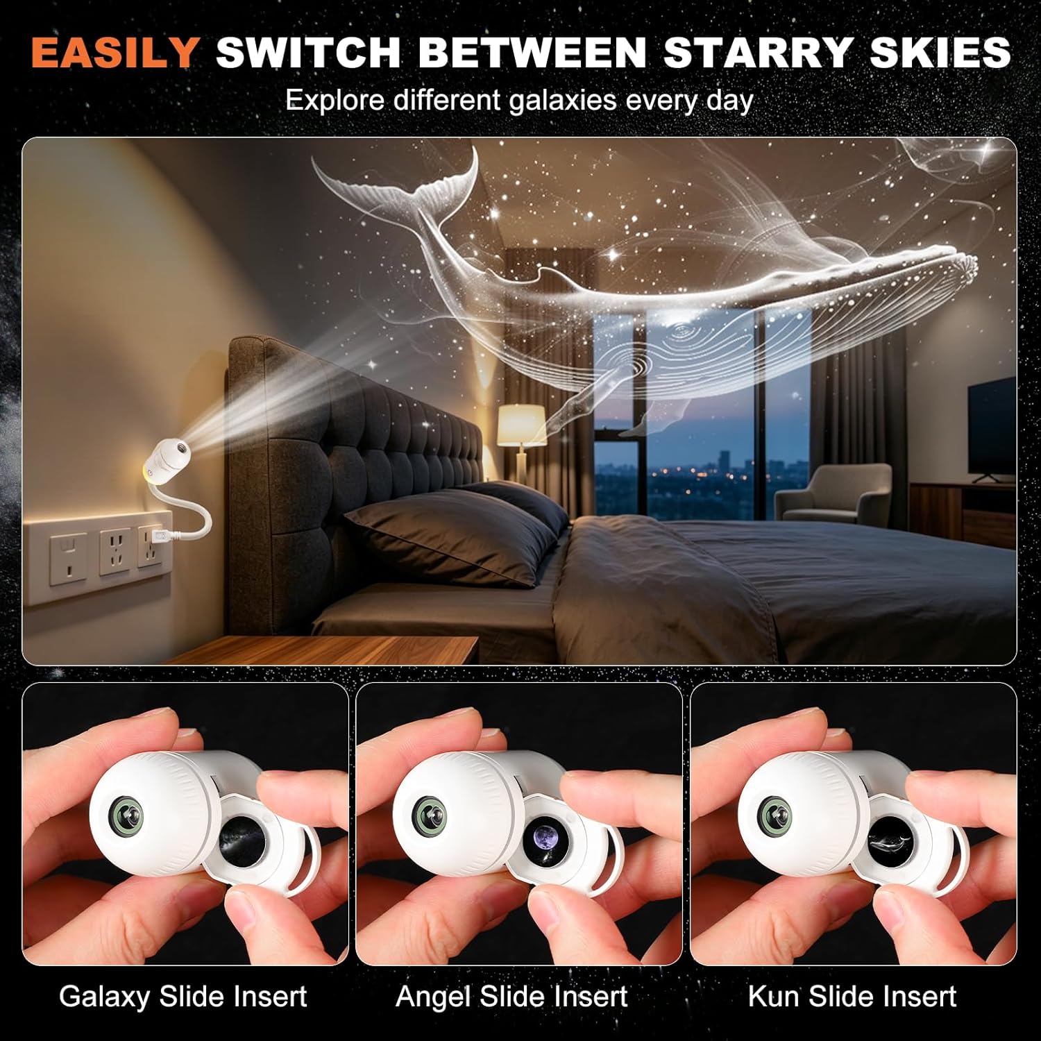 Galaxy Projector Nachtlampje,  - Planetarium Projector Home recensie en prijs