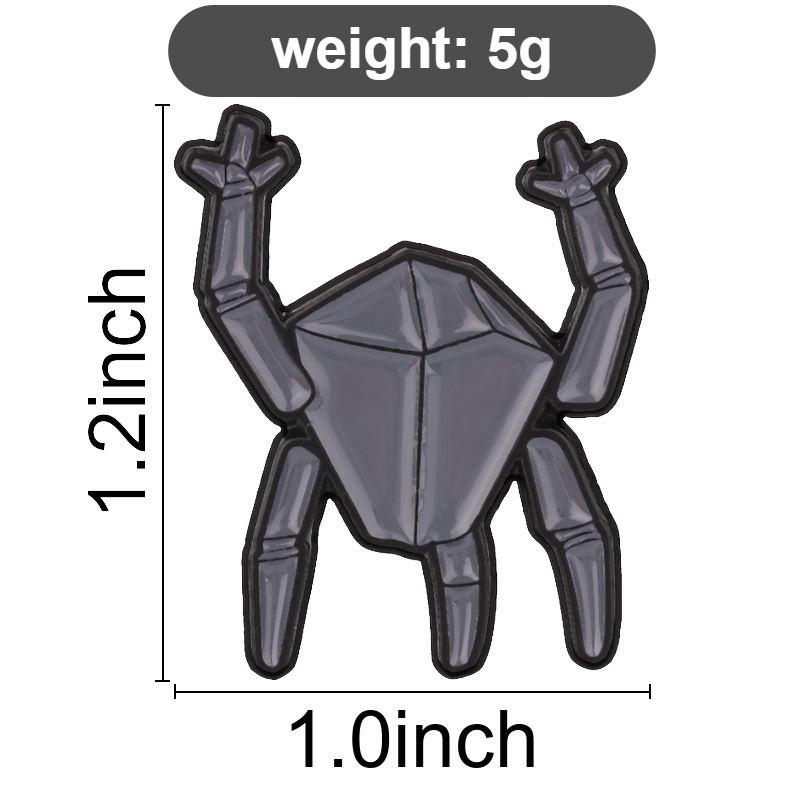 Geometrische emaille pins ruim - Science Buddies recensie en prijs