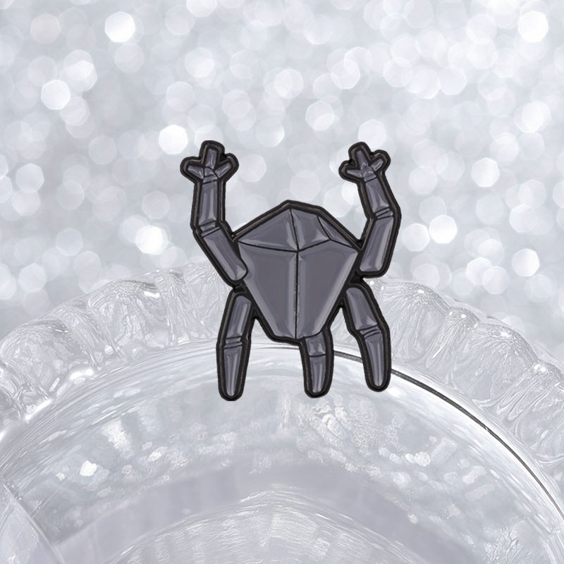 Geometrische emaille pins ruim - Science Buddies recensie en prijs