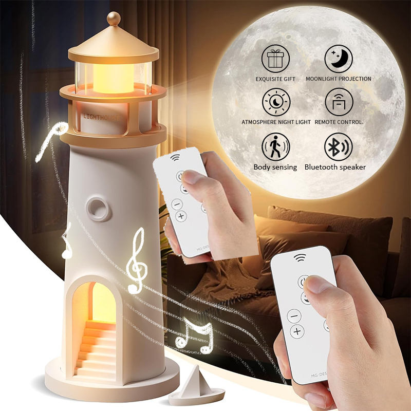 Vuurtoren Omgevingslicht Maan  - Planetarium Projector Home recensie en prijs