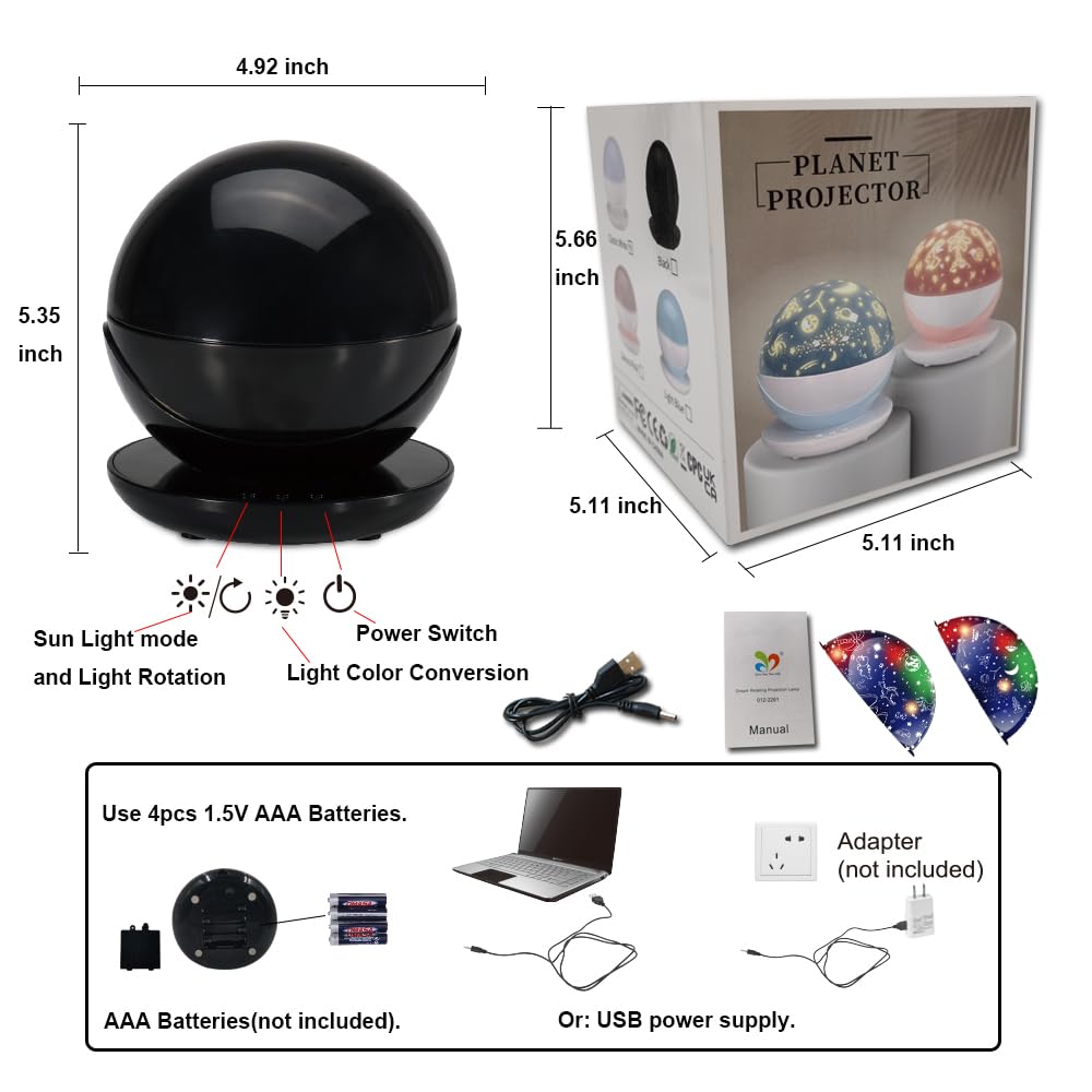 Nachtlampje voor kinderen, een - Planetarium Projector Home recensie en prijs