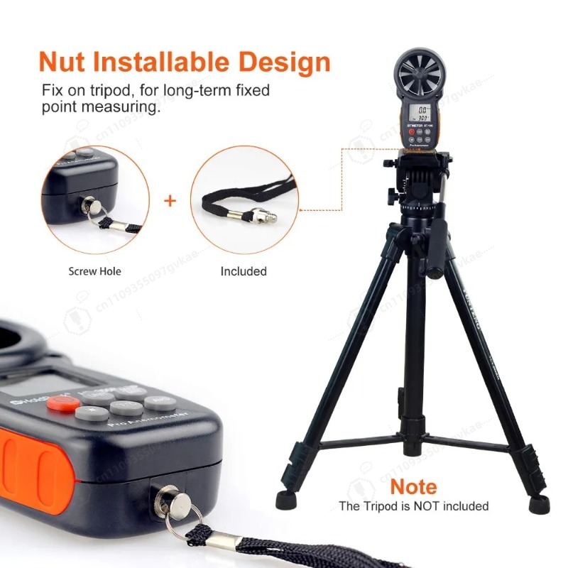 BT-100 digitale anemometer dra - Anemometer Wind Speed recensie en prijs
