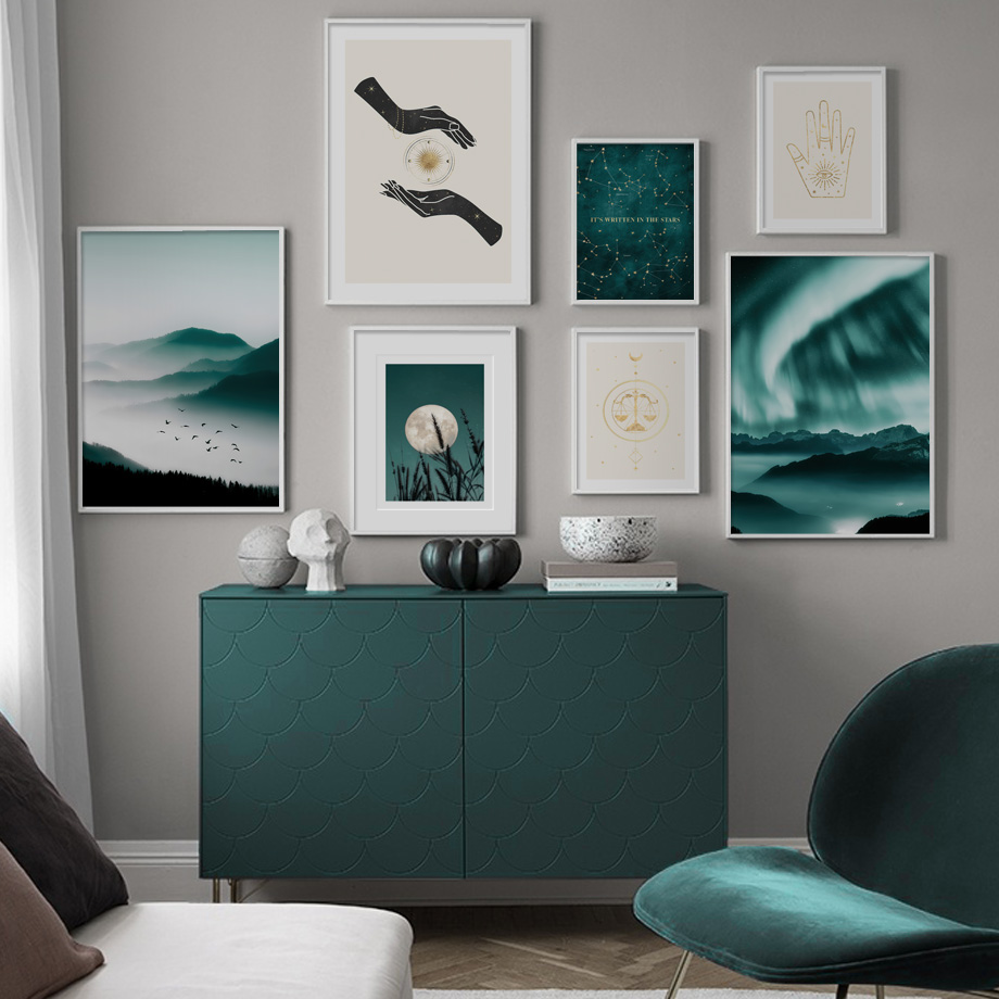 Noorderlicht Sterrenbeeld Kaar - Star Map Poster recensie en prijs