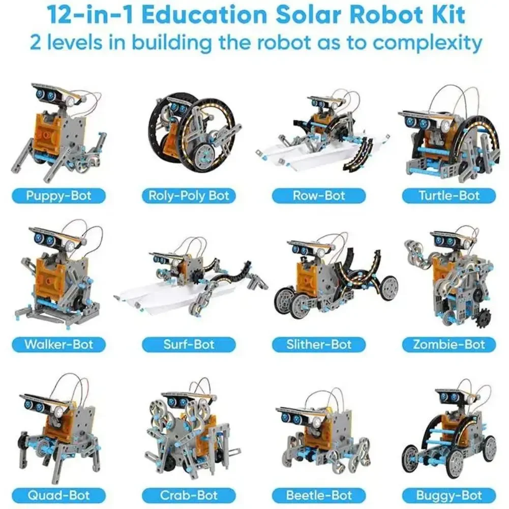 13-in-1 robotwetenschappenset  - Science Toys Diy recensie en prijs