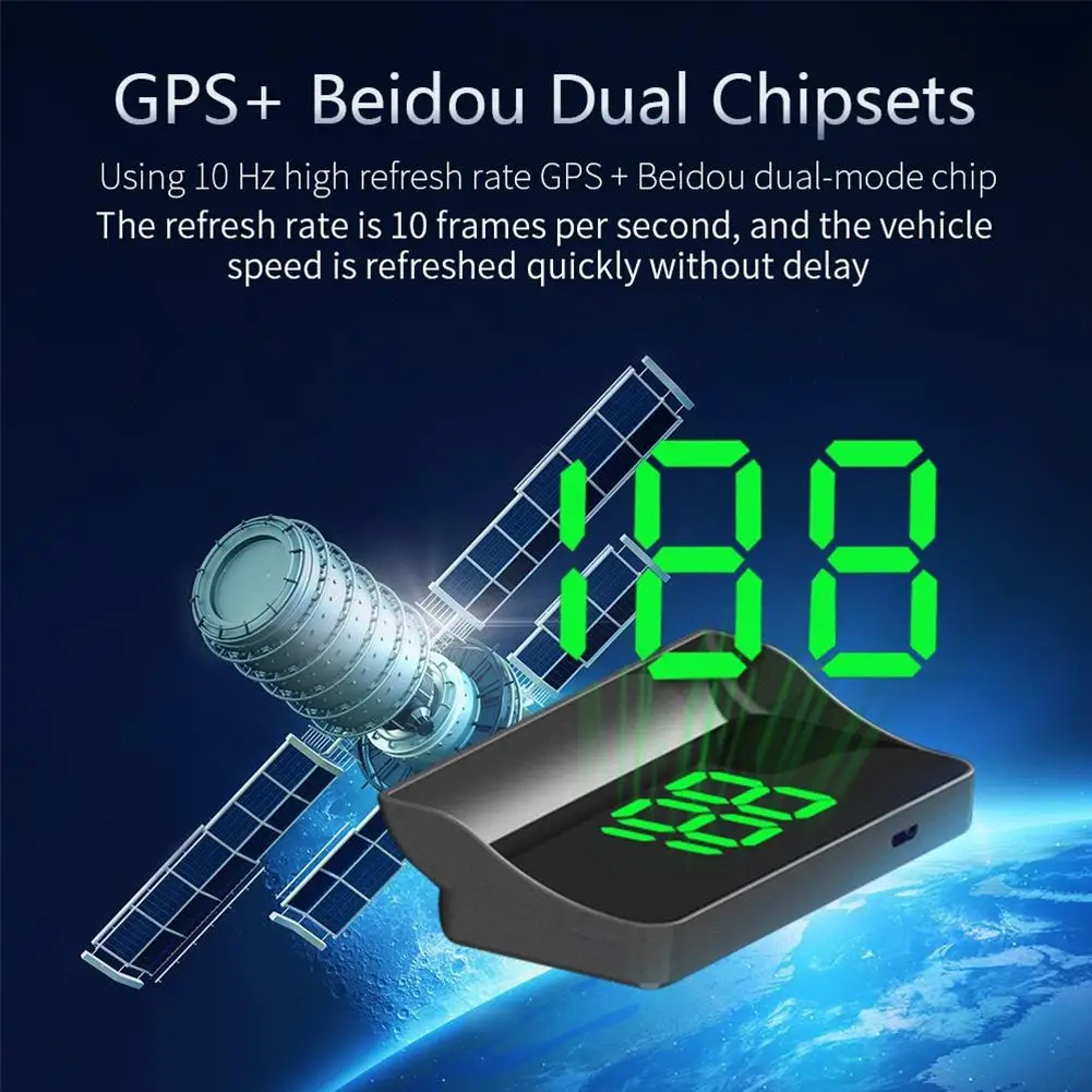HD M2 Head-Up Display GPS Digi - Anemometer Wind Speed recensie en prijs